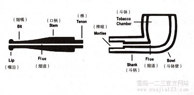 烟斗的结构