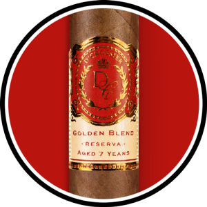 D'Crossier Golden Blend Reserva COTY 2021 circle