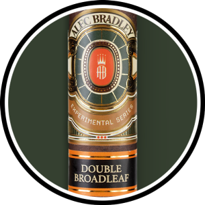 Alec Bradley Double Broadleaf No. 9 Cigar of the Year 2022 circle