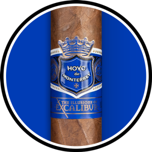 The Illusione of Excalibur No. 4 Limited Cigar of the Year 2022 circle