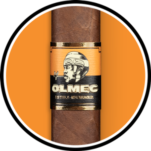 Foundation Olmec Claro No. 2 Cigar of the Year 2022 circle