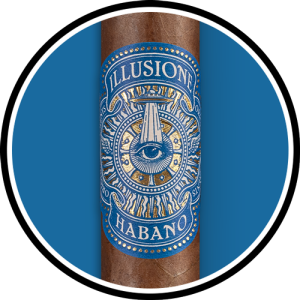 Illusione Original Documents Habano No. 5 Cigar of the Year 2023 circle