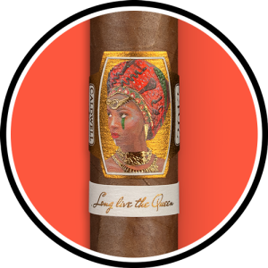 Caldwell Long Live the Queen No. 16 Cigar of the Year 2023 circle