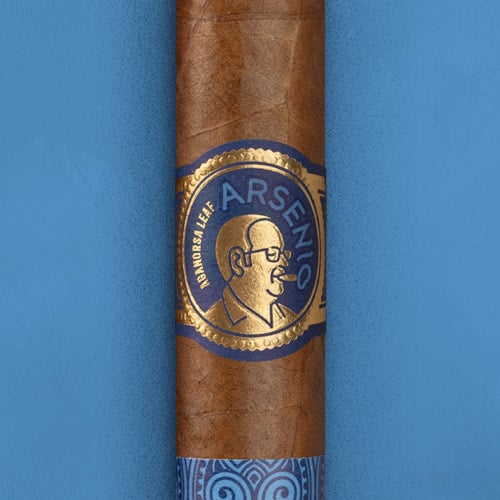 Aganorsa Leaf Arsenio No. 4 Cigar of the Year 2024 circle