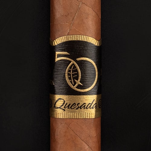 Quesada 50th Anniversary No. 11 Cigar of the Year 2024 circle